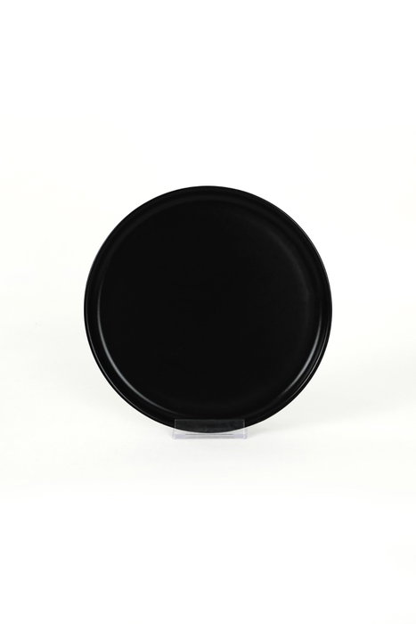 Hermia Set de cena de cerámica de 18 piezas - Negro